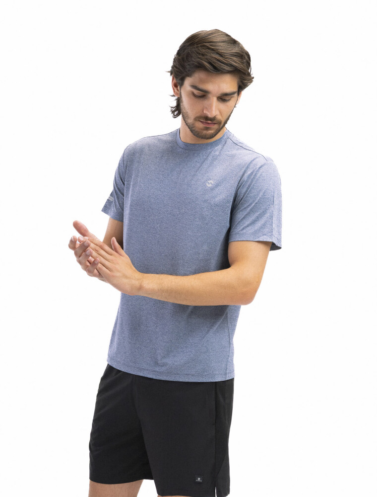 Remera Dry Fit Madrid Scandinavian Marino