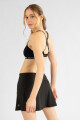 Style black skirt Negro