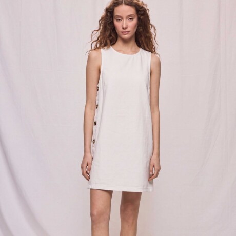 VESTIDO PERLA Crudo