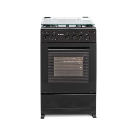 COCINA A GAS COMBINADA NEGRO JAMES C 550 TKS N