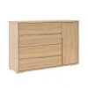Cómoda Zapatera Concept - 4 cajones 1 puerta Hanover Frizz