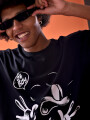 REMERA MICKEY - OH BOY NEGRO