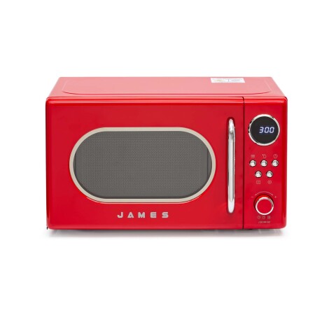 MICROONDAS JAMES 20-LITROS ROJO RETRO J-20 RR G3