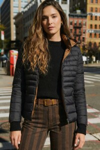 Campera Reversible Negro