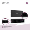 Rack con Panel para TV de hasta 65 pulgadas Rack con Panel para TV de hasta 65 pulgadas