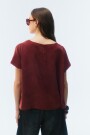 TOP RACHEL Bordo