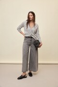 JEAN APERTURE Gris Claro