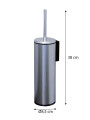 ESCOBILLERO PARED PLATEADO