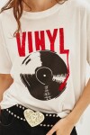 Remera Vinyl Crudo
