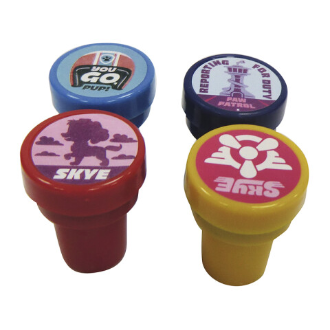 Pack X 4 Sellos Infantiles Con Diferentes Diseños Paw Patrol SKYE