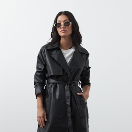 TRENCH BOWIE Negro