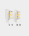 Set Bulb de 2 bombillas LED Bulb G9 de 4W y 60 mm luz neutra. Set Bulb de 2 bombillas LED Bulb G9 de 4W y 60 mm luz neutra.