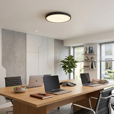 PLAFON LED GRANT BIG CCT - BLANCO Plafón LED Grant BIG CCT Negro