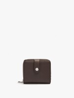 Cartera Con Textura S marron