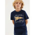 CAMISETA MM MASC AZUL ESCURO