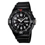 Reloj CASIO MRW200H-1BVDF Resina Negro Esfera 44mm 0