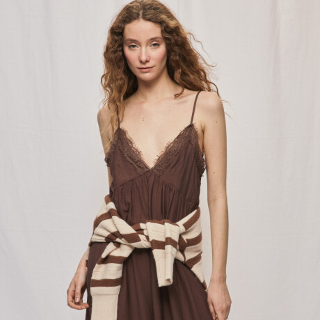 VESTIDO LOLA Chocolate