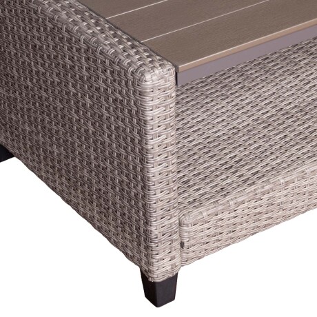 SET DE LIVING EXTERIOR RATTAN-SINTETICO NATURAL-BEIGE COZUMEL