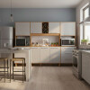 Kit de Cocina - 8 puertas 3 cajones - Apollo Cinamomo/Arena