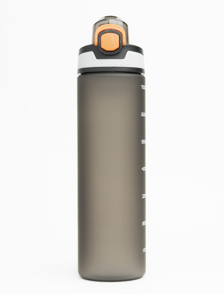 Botella Deportiva Hidratante 700ml Negro