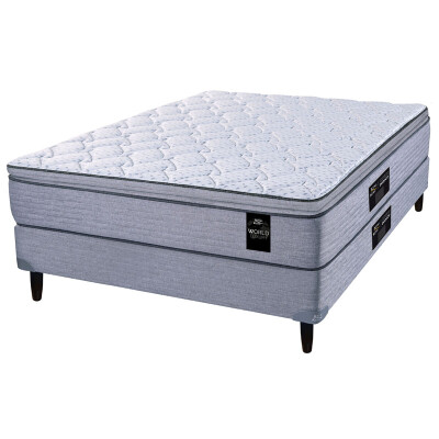 Colchón Kensington con sommier 2 plazas 140x190 (Oportunidad)