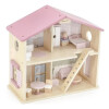 Casita de Muñecas Madera Rosa Polar B Casita de Muñecas Madera Rosa Polar B