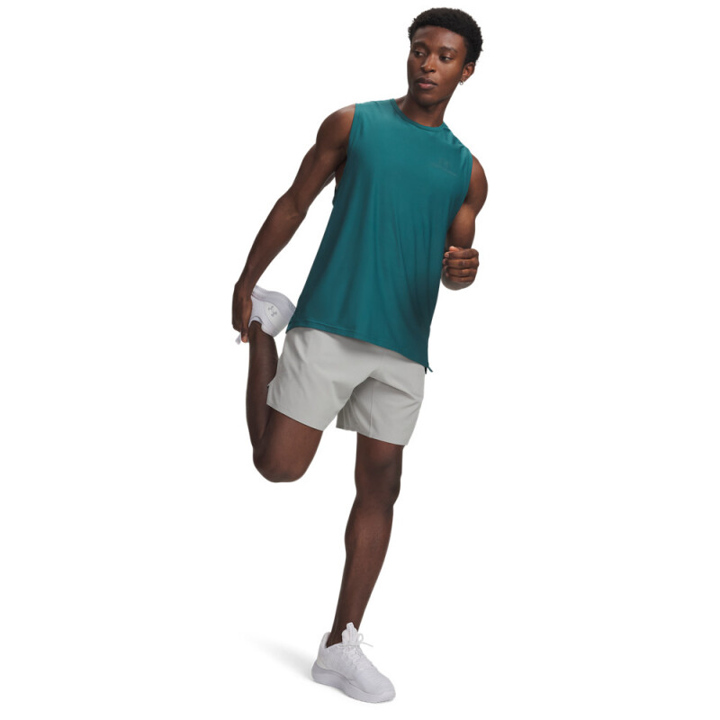 UA Vanish Elite 8in Short-GRY GRY-069