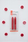 Blíster c/2 barras cera p/sellos de estampado. - rojo Blíster c/2 barras cera p/sellos de estampado. - rojo