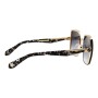 Lentes de sol De Acero Inoxidable Cuadrado Premium Gradiente/Dorado