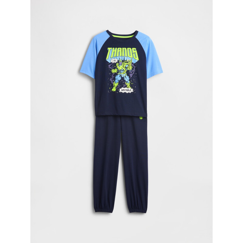 MVL THANOS SS JOGGER SET NAVY UNIFORM