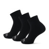 Medias Core HC Quarter 3 Pack Unisex Black