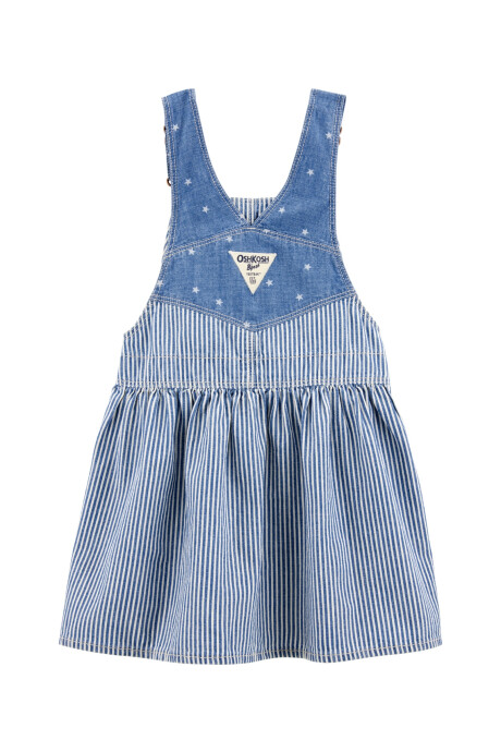 Jumper de chambray, diseño a rayas Sin color