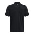 UA Matchplay Polo-BRN BLK-001