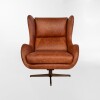 POLTRONA ITALIAN SWIVEL MARRÓN