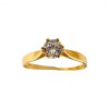 Anillo Solitario-Oro bajo-Piedra Zirconia-AN8064 conpiedra