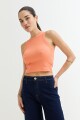 Musculosa cropped SALMON