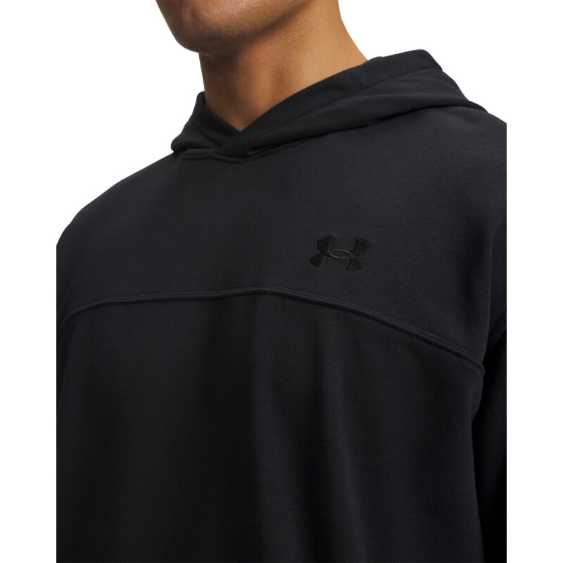 UA Rival LW Hoodie-GRN BLK-001