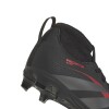 Championes adidas Predator Club Sock FG/MG de niño BLACK/RED