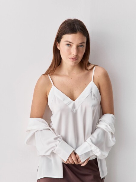 MUSCULOSA ALLIE TEQUILA BLANCO