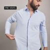 Camisa técnica Celeste