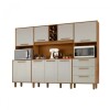 Kit de Cocina - 8 puertas 3 cajones - Apollo Cinamomo/Arena
