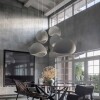 LUMINARIA DE TECHO GREY STONE Gris - Medium