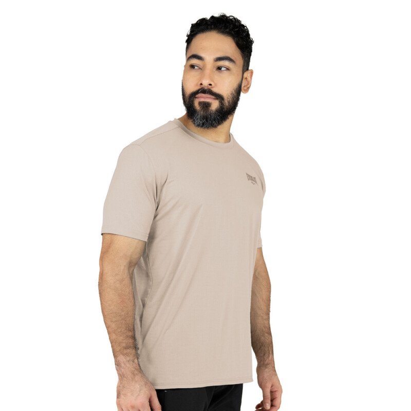 TSHIRT MEN POLY/SPX EVERLAST IRON KH M6 KHAKI