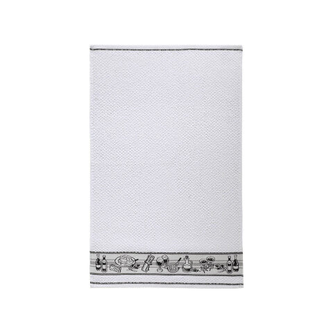 Repasador Dohler Jacquard Bord Vida 45 cm x 70 cm vino
