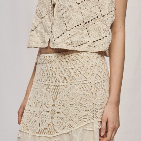 FALDA GEMMA Crudo