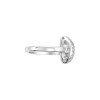 Anillo tejido - Plata y Oro - zirconia - AN5992 conpiedra