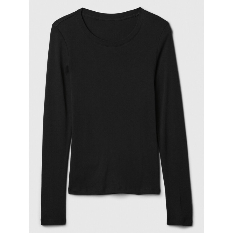 V-LS FAV CREW SLD TRUE BLACK