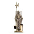 Atizador Soldado Kassel Set De 5 Piezas Base Cuadrada Ag212 ATIZADOR KASSEL AG212 74CM