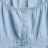 SS HNLY DNM TOP - LT LIGHT WASH