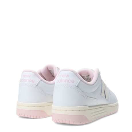 Championes Infantiles New Balance Lifestyle Junior Blanco - Natural - Rosado